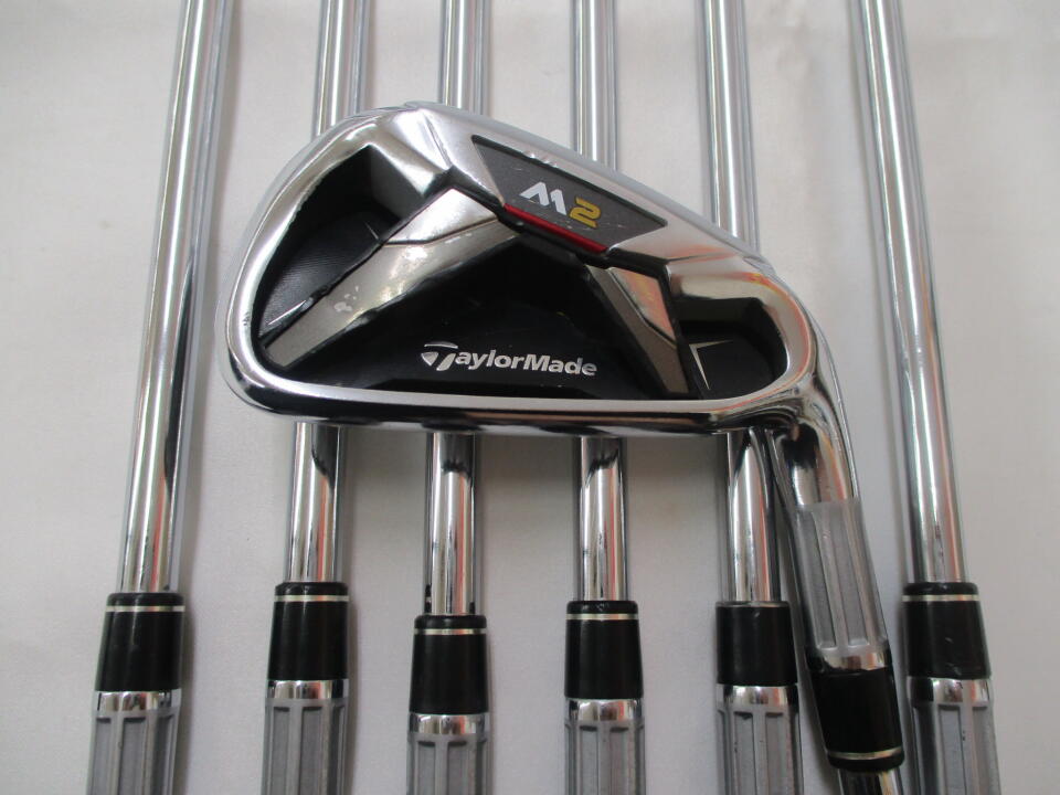 【中古】テーラーメイド M2 アイアンセット 21.5° Sフレックス 38.0インチ REAX90 JP Cランク 右利き用 Taylormade ゴルフクラブ ゴルフドゥ ゴルフ用品 GOLF DO 中古ゴルフクラブ
