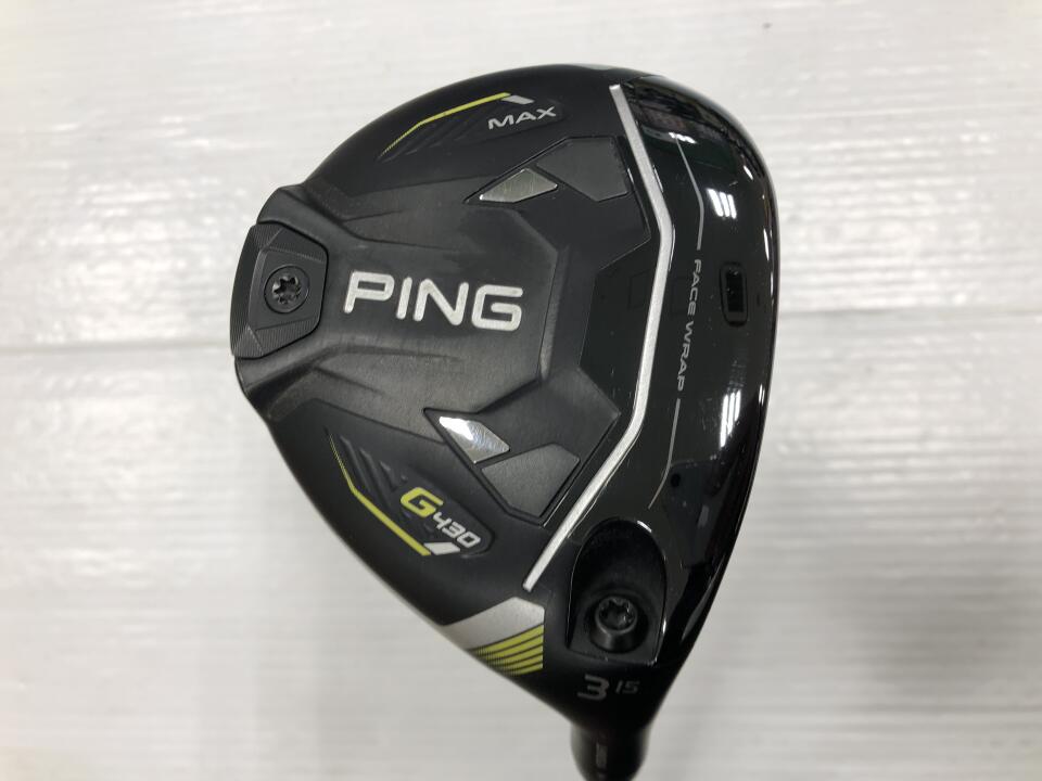 【中古】ピン G430 MAX フェアウェイウッド 3W 15° Rフレックス 43.0インチ ヘッドカバーあり TENSEI CK PROOrange 50 リシャフト品 Cランク 右利き用 PING ゴルフクラブ G430マックス ゴルフドゥ ゴルフ用 44,760円