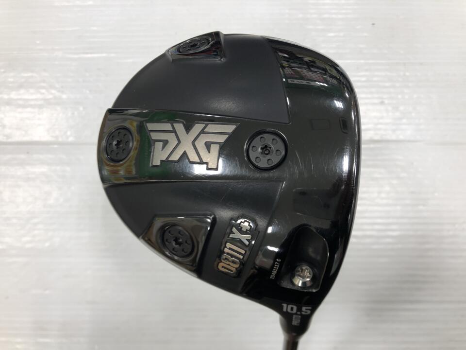 【中古】パーソンズエクストリームゴルフ 0811X+ PROTO ドライバー 10.5° Sフレックス 44.75インチ ヘッドカバーあり TENSEI CK BLUE 60 リシャフト品 Cランク 右利き用 PXG ゴルフクラブ ゴルフドゥ ゴ