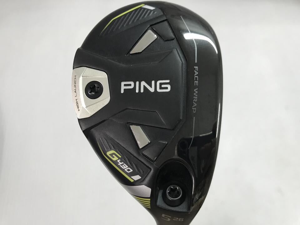 【中古】ピン G430 HL ユーティリティ 26° 39.5インチ ヘッドカバーあり Fujikura SPEEDER NX35 Cランク 右利き用 PING ゴルフクラブ ゴルフドゥ ゴルフ用品 GOLF DO 中古ゴルフクラブ