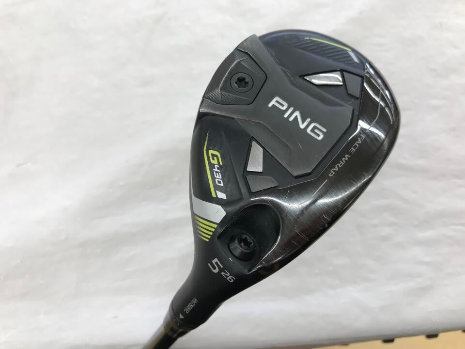 【中古】ピン G430 ユーティリティ 26° Rフレックス 39.0インチ DIAMOND SpeederHB 5 リシャフト品 Cランク 右利き用 PING ゴルフクラブ ゴルフドゥ ゴルフ用品 GOLF DO 中古ゴルフクラブ