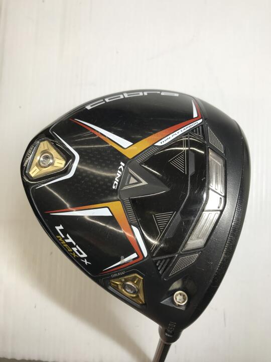 【中古】コブラ KING LTDx MAX Gold/Black ドライバー 10.5&deg; Sフレックス 45.25インチ The ATTAS V2 5 リシャフト品 Dランク 右利き用 COBRA ゴルフクラブ キングLTDxマックス ゴルフドゥ ゴルフ用品 GOLF DO 中｜ゴルフ ドゥ 中古クラブ店