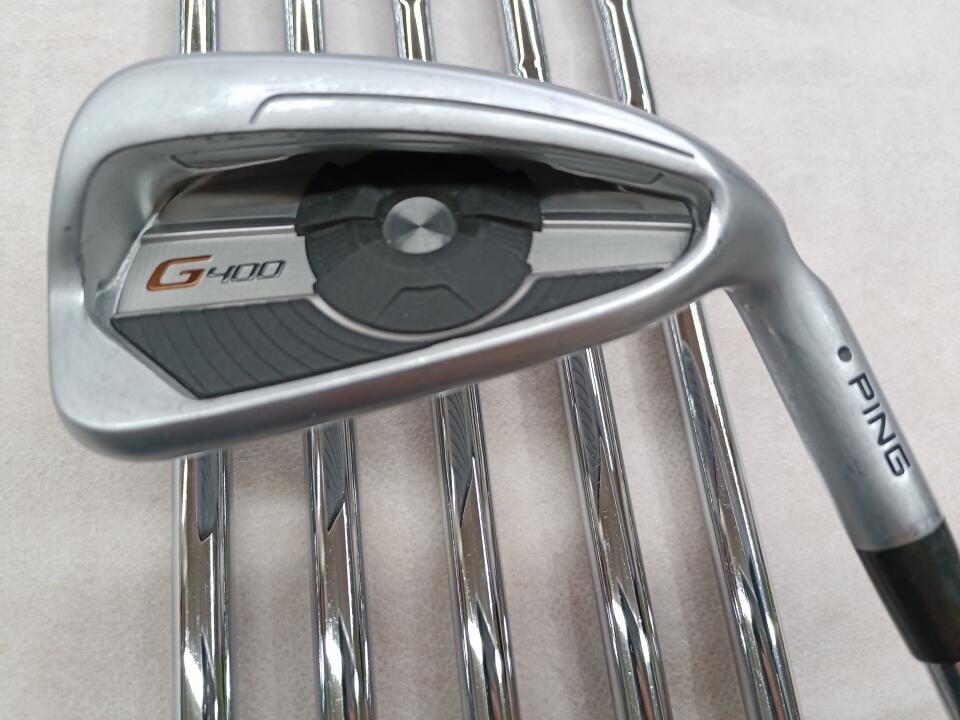 【中古】ピン G400 アイアンセット Sフレックス 38.25インチ AWT 2.0 LITE Cランク 右利き用 PING ゴルフクラブ ゴルフドゥ ゴルフ用品 GOLF DO 中古ゴルフクラブ