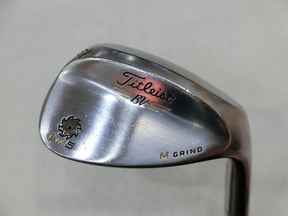 【中古】タイトリスト ボーケイ SM5 ツアークローム ウェッジ 56° Sフレックス 35.0インチ NSプロ950GH Cランク 右利き用 Titleist ゴルフクラブ ゴルフドゥ ゴルフ用品 GOLF DO 中古ゴルフクラブ