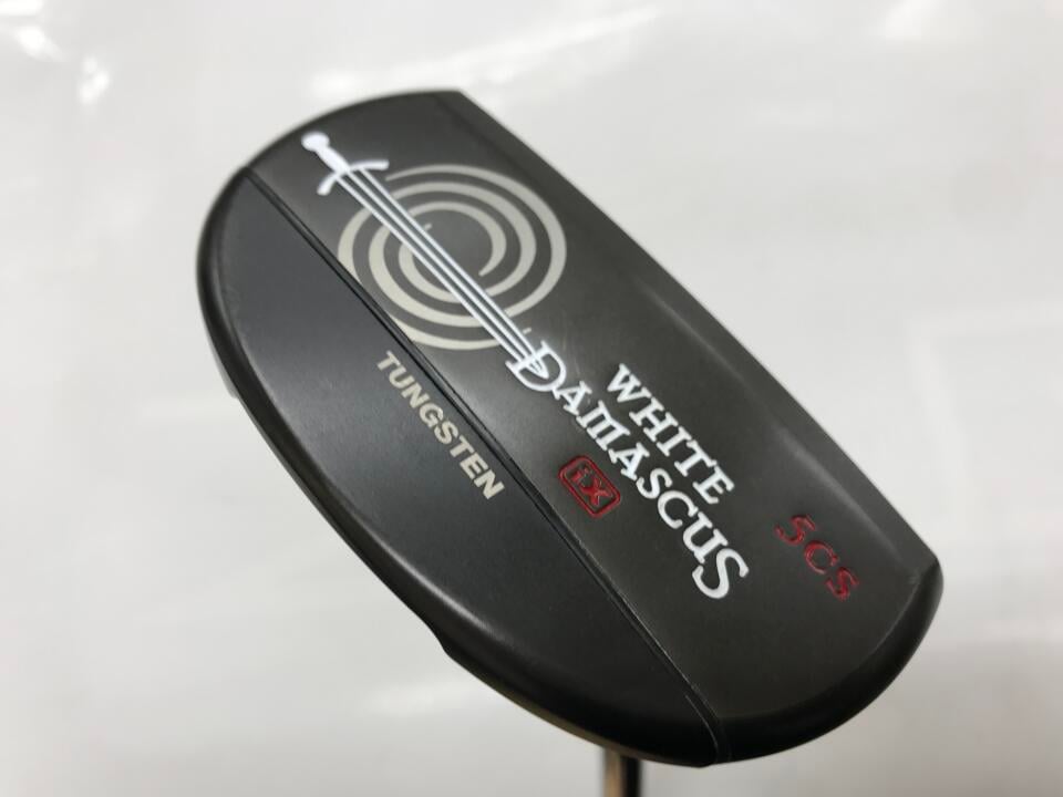 【中古】オデッセイ ホワイト・ダマスカス iX #5 CS パター 34.0インチ オリジナルスチール Cランク 右利き用 ODYSSEY ゴルフクラブ ゴルフドゥ ゴルフ用品 GOLF DO 中古ゴルフクラブ