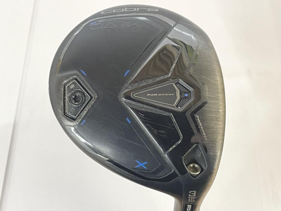 【中古】コブラ DARKSPEED X フェアウェイウッド 3W 15° Sフレックス 43.0インチ ツアーAD for Cobra(DARKSPEED) Cランク 右利き用 COBRA ゴルフクラブ ダークスピードエックス ゴルフドゥ ゴルフ用品 GOLF D