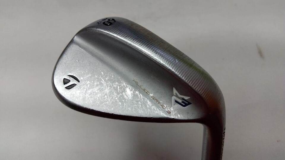【中古】テーラーメイド MILLED GRIND 3 クローム ウェッジ 60° S200フレックス 35.0インチ ダイナミックゴールド HT Cランク 右利き用 Taylormade ゴルフクラブ ミルドグラインド3 ゴルフドゥ ゴルフ
