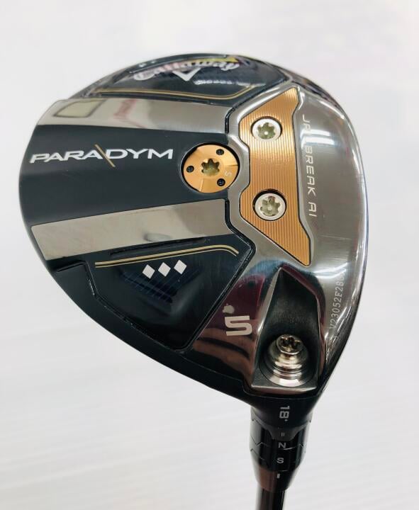 【中古】キャロウェイ PARADYM ◆◆◆ フェアウェイウッド 5W 18° Sフレックス 42.5インチ ヘッドカバーあり TENSEI 55 for Callaway(PARADYM) Cランク 右利き用 Callaway ゴルフクラブ パラダイム トリプル