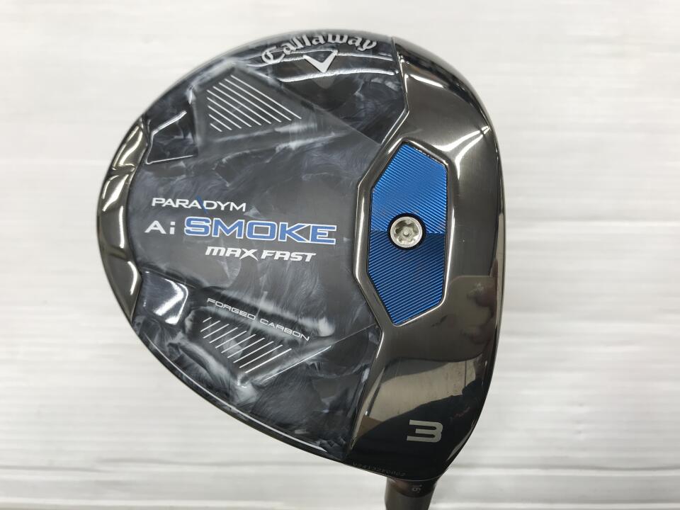 【中古】キャロウェイ PARADYM Ai SMOKE MAX FAST フェアウェイウッド 3W 16&deg; SRフレックス 43.0インチ ヘッドカバーあり TENSEI 40 for Callaway(Ai SMOKE) Bランク 右利き用 Callaway ゴルフクラブ パラダイムAiス｜ゴルフ ドゥ 中古クラブ店
