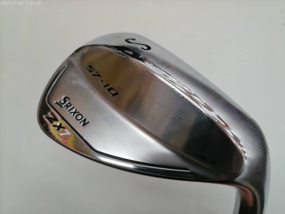 【中古】ダンロップ SRIXON ZX7 Mk2 ウェッジ 57° S200フレックス 35.25インチ ダイナミックゴールド D.S.T.(NEWデザイン) Cランク 右利き用 DUNLOP ゴルフクラブ スリクソンZX7 MK2 ゴルフドゥ ゴルフ用品 8,070円