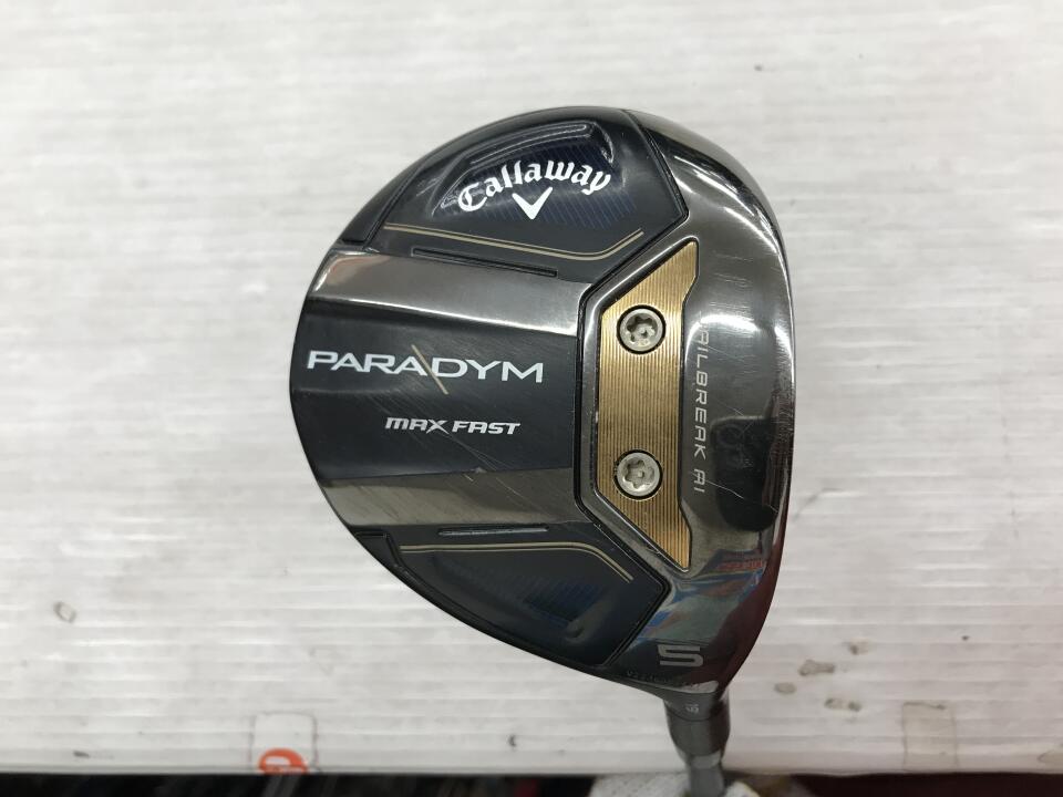 【中古】キャロウェイ PARADYM MAX FAST フェアウェイウッド 5W 19° Sフレックス 42.5インチ ヘッドカバーあり SPEEDER NX 40 for Callaway(PARADYM) Cランク 右利き用 Callaway ゴルフクラブ パラダイムマックス