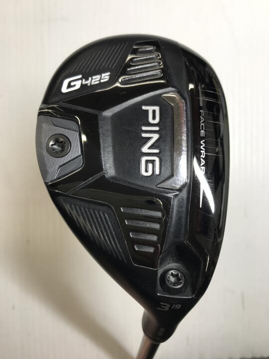 【中古】ピン G425 ユーティリティ 19° Sフレックス 40.25インチ ヘッドカバーあり TOUR 2.0 CHROME85 リシャフト品 Cランク 右利き用 PING ゴルフクラブ ゴルフドゥ ゴルフ用品 GOLF DO 中古ゴルフクラ