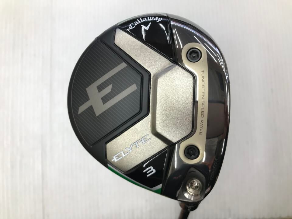 【中古】キャロウェイ ELYTE フェアウェイウッド 3W 15° Sフレックス 43.0インチ ヘッドカバーあり VENTUS GREEN 5 for Callaway Bランク 右利き用 Callaway ゴルフクラブ エリート ゴルフドゥ ゴルフ用品 G