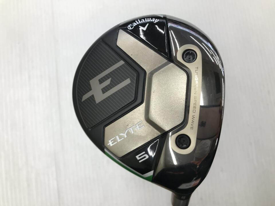 【中古】キャロウェイ ELYTE フェアウェイウッド 5W 18° Sフレックス 42.5インチ ヘッドカバーあり VENTUS GREEN 5 for Callaway Bランク 右利き用 Callaway ゴルフクラブ エリート ゴルフドゥ ゴルフ用品 G