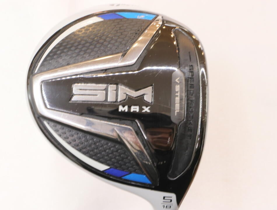 【中古】テーラーメイド SIM MAX フェアウェイウッド 5W 18° Sフレックス 42.0インチ SpeederEVOLUTION6FW50 リシャフト品 Cランク 右利き用 Taylormade ゴルフクラブ シムマックス ゴルフドゥ ゴルフ用品 17,085円