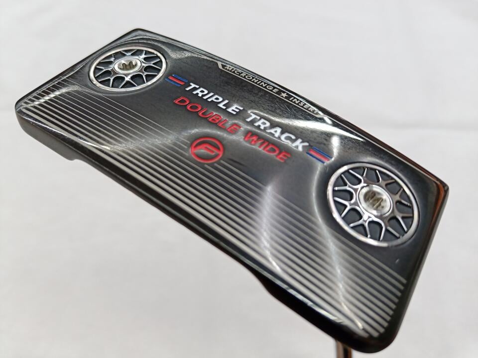【中古】オデッセイ TRIPLE TRACK DOUBLE WIDE FLOW パター 34.0インチ STROKE LAB Cランク 右利き用 ODYSSEY ゴルフクラブ ゴルフドゥ ゴルフ用品 GOLF DO 中古ゴルフクラブ