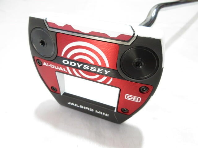 【中古】オデッセイ Ai-DUAL JAILBIRD MINI DB パター 34.0インチ ヘッドカバーあり オリジナルスチール Aランク 右利き用 ODYSSEY ゴルフクラブ ゴルフドゥ ゴルフ用品 GOLF DO 中古ゴルフクラブ｜ゴルフ ドゥ 中古クラブ店