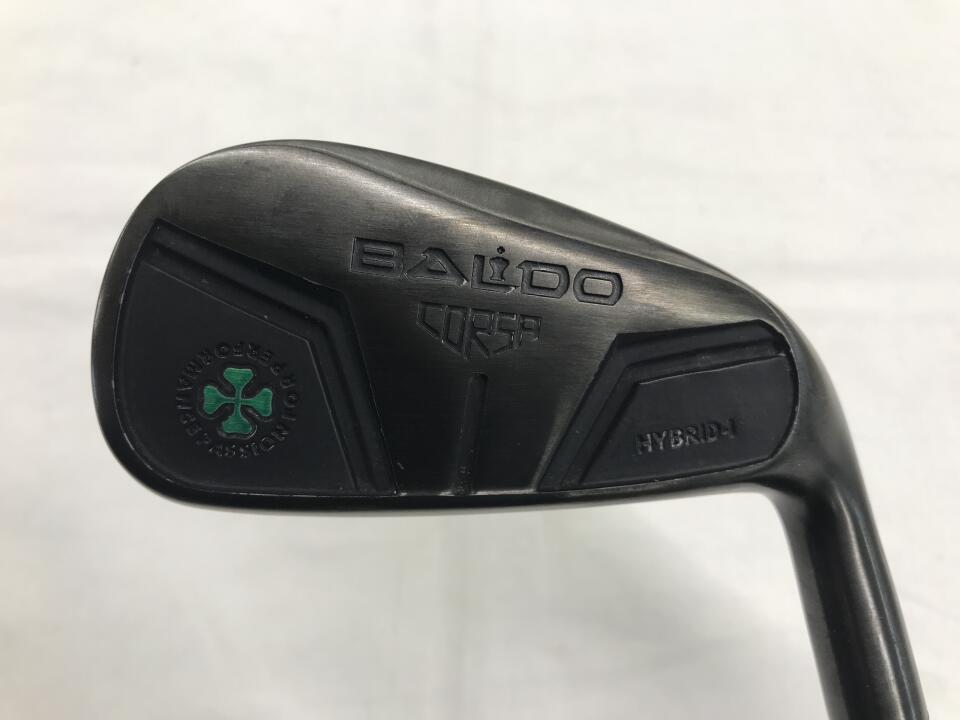 【中古】バルド CORSA HYBRID ユーティリティ 24° Rフレックス 38.25インチ CRAZY BLACK UTILITY リシャフト品 Dランク 右利き用 BALDO ゴルフクラブ ゴルフドゥ ゴルフ用品 GOLF DO 中古ゴルフクラブ