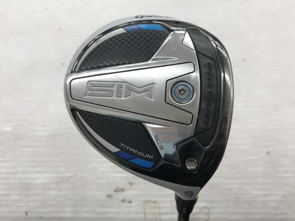 【中古】テーラーメイド SIM フェアウェイウッド 5W 19° Sフレックス 42.25インチ TENSEI SILVER TM50 Dランク 右利き用 Taylormade ゴルフクラブ シム ゴルフドゥ ゴルフ用品 GOLF DO 中古ゴルフクラブ