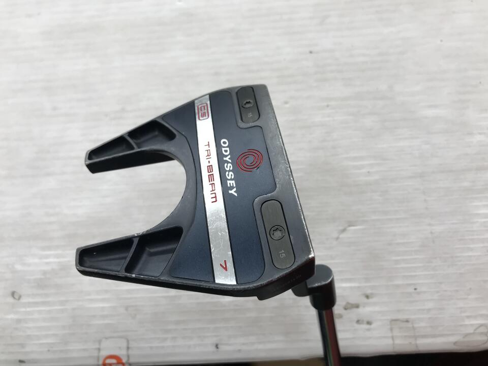 【中古】オデッセイ TRI-BEAM #7 CS パター 34.0インチ ヘッドカバーあり STROKE LAB 70C RED Dランク 右利き用 ODYSSEY ゴルフクラブ ゴルフドゥ ゴルフ用品 GOLF DO 中古ゴルフクラブ｜ゴルフ ドゥ 中古クラブ店