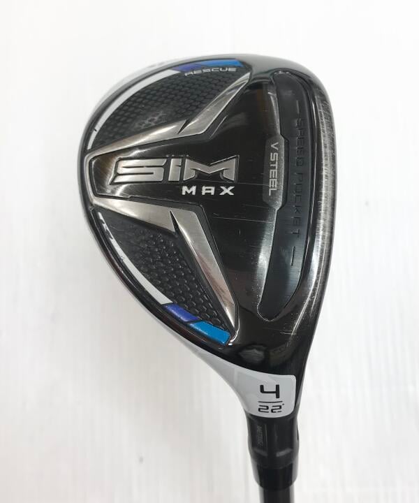 【中古】テーラーメイド SIM MAX ユーティリティ 22° Sフレックス 39.75インチ TENSEI BLUE TM60 Dランク 右利き用 Taylormade ゴルフクラブ シムマックス ゴルフドゥ ゴルフ用品 GOLF DO 中古ゴルフクラブ