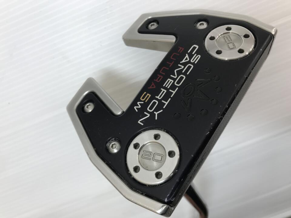 【中古】タイトリスト SC FUTURA 5W パター 33.0インチ オリジナルスチール Dランク 右利き用 Titleist ゴルフクラブ スコッティキャメロン フューチュラ ゴルフドゥ ゴルフ用品 GOLF DO 中古ゴルフ｜ゴルフ ドゥ 中古クラブ店
