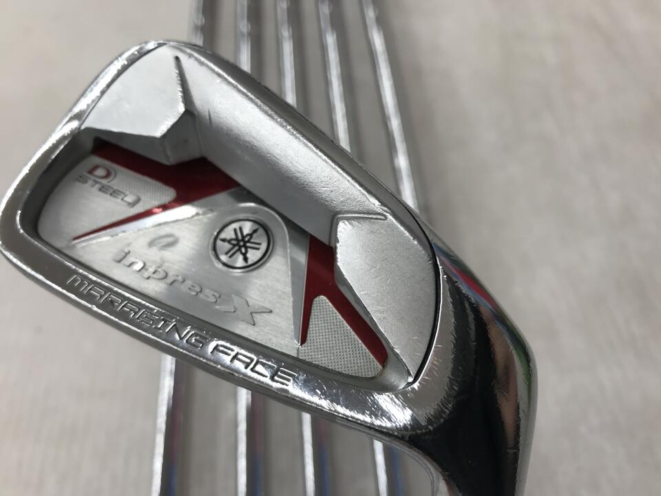 【中古】ヤマハ インプレスX D STEEL 2010 アイアンセット Sフレックス 38.5インチ NSプロ950GH Dランク 右利き用 YAMAHA ゴルフクラブ ゴルフドゥ ゴルフ用品 GOLF DO 中古ゴルフクラブ|ゴルフ ドゥ 中古クラブ店