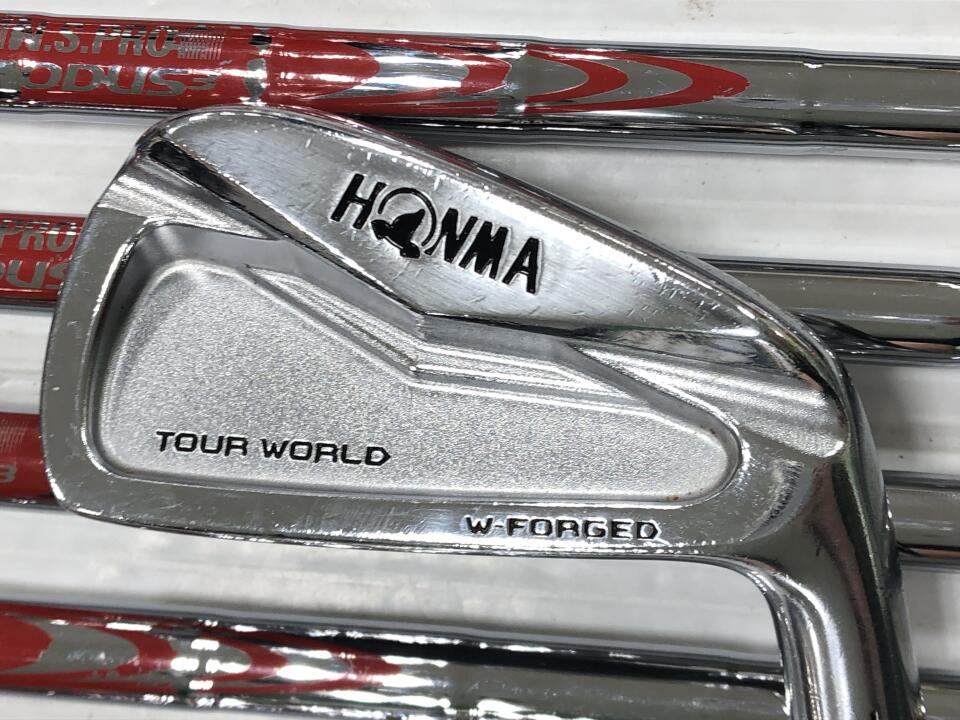 【中古】ホンマゴルフ ツアーワールド TW727V アイアンセット 25° Sフレックス 37.75インチ NSプロ MODUS 3 TOUR 120 Dランク 右利き用 ゴルフクラブ ゴルフドゥ ゴルフ用品 GOLF DO 中古ゴルフクラブ