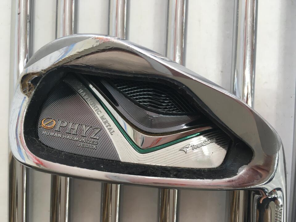 【中古】ブリヂストン ツアーステージ PHYZ アイアンセット Sフレックス 38.25インチ NSプロ900GHウエイトフロー Dランク 右利き用 BRIDGESTONE ゴルフクラブ ゴルフドゥ ゴルフ用品 GOLF DO 中古ゴル
