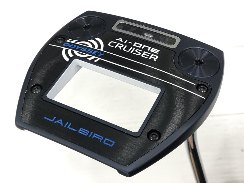【中古】オデッセイ Ai-ONE CRUISER JAILBIRD VERSA90 パター 38.0インチ ヘッドカバーあり オリジナルスチール Cランク 右利き用 ODYSSEY ゴルフクラブ ゴルフドゥ ゴルフ用品 GOLF DO 中古ゴルフクラブ