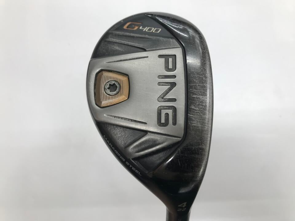 【中古】ピン G400 ユーティリティ 22° Rフレックス 39.25インチ PING FUBUKI Dランク 右利き用 PING ゴルフクラブ ゴルフドゥ ゴルフ用品 GOLF DO 中古ゴルフクラブ