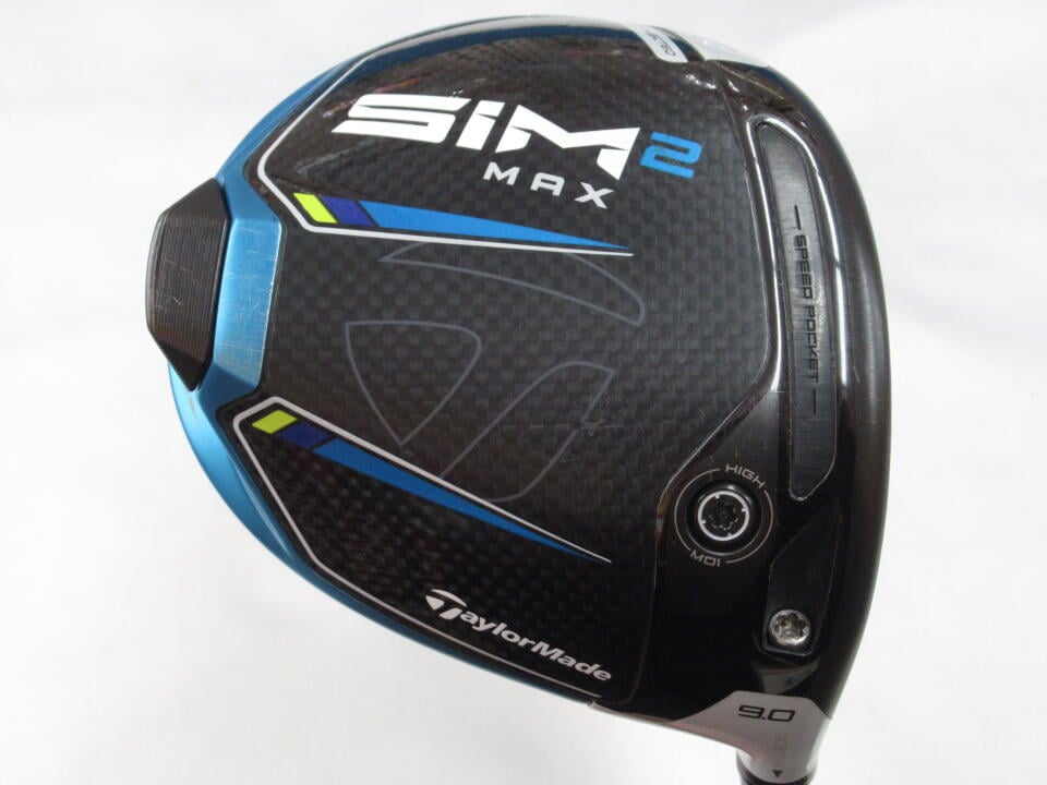 【中古】テーラーメイド SIM2 MAX ドライバー 9&deg; Sフレックス 45.75インチ ヘッドカバーあり TENSEI RED TM50（STEALTH） リシャフト品 Cランク 右利き用 Taylormade ゴルフクラブ シム2マックス ゴルフド｜ゴルフ ドゥ 中古クラブ店