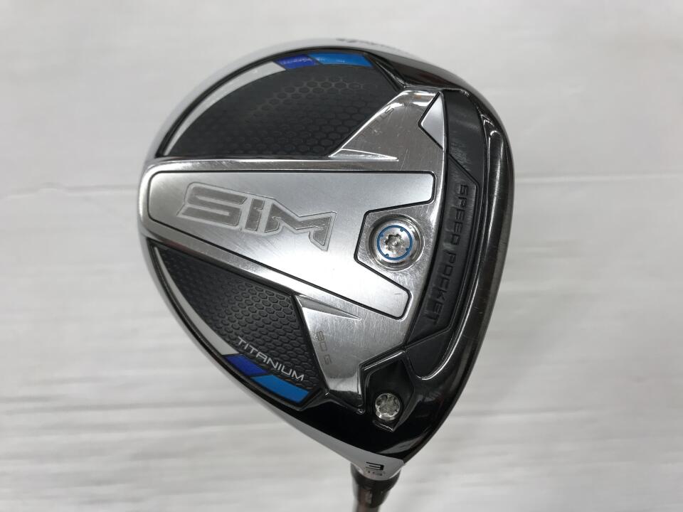 【中古】テーラーメイド SIM フェアウェイウッド 3W 15° Sフレックス 43.0インチ ATTAS KING 5 リシャフト品 Cランク 右利き用 Taylormade ゴルフクラブ シム ゴルフドゥ ゴルフ用品 GOLF DO 中古ゴルフ