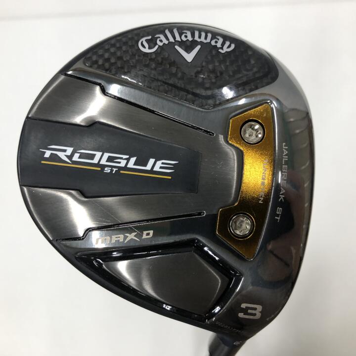 【中古】キャロウェイ ROGUE ST MAX D フェアウェイウッド 3W 16° Sフレックス 43.0インチ ツアーAD　F-75 リシャフト品 Cランク 右利き用 Callaway ゴルフクラブ ローグSTマックスD ゴルフドゥ ゴルフ 18,886円