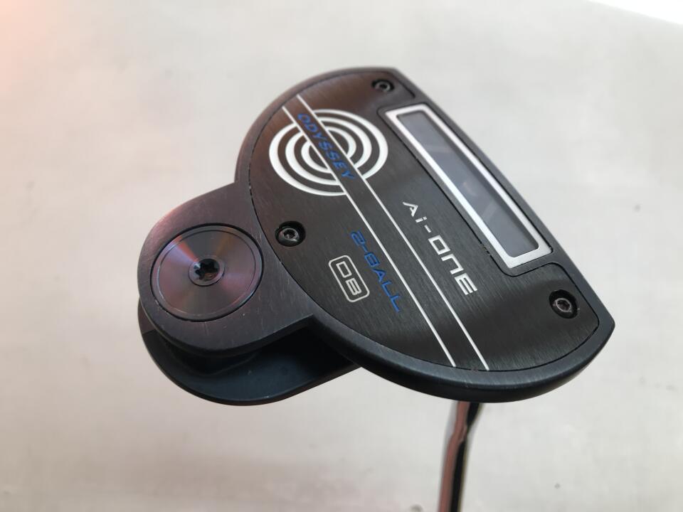 【中古】【訳あり】オデッセイ Ai-ONE 2-BALL パター 34.0インチ ヘッドカバーあり オリジナルスチール Dランク 右利き用 ODYSSEY ゴルフクラブ ゴルフドゥ ゴルフ用品 GOLF DO 中古ゴルフクラブ