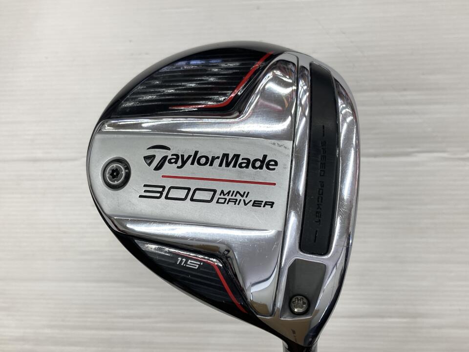 【中古】テーラーメイド 300 MINI DRIVER ドライバー 11.5° SRフレックス 44.5インチ ヘッドカバーあり TENSEI BLUE TM50(SIM2) Cランク 右利き用 Taylormade ゴルフクラブ ゴルフドゥ ゴルフ用品 GOLF DO 中古