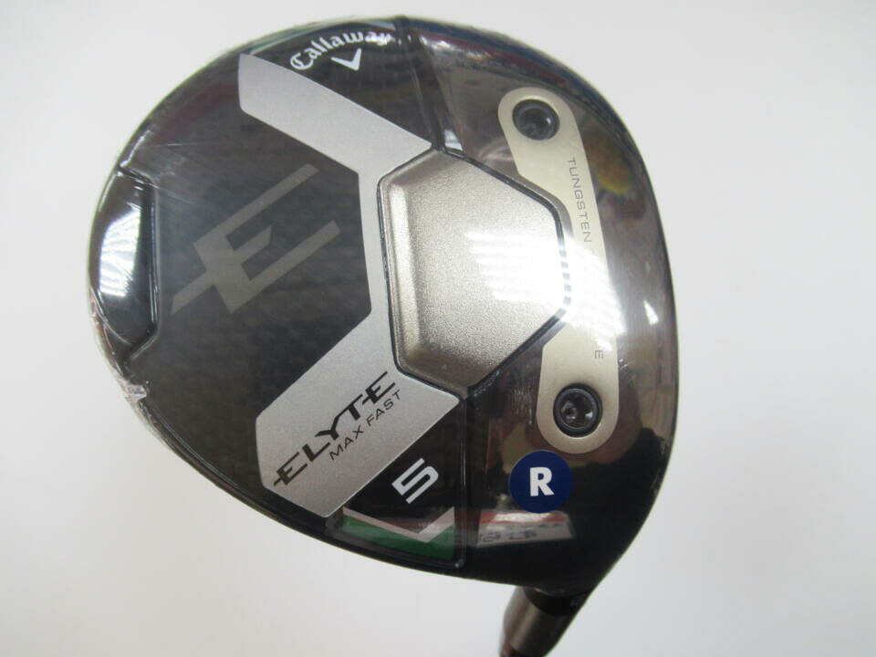 【中古】キャロウェイ ELYTE MAX FAST フェアウェイウッド 5W 19° Rフレックス 42.75インチ ヘッドカバーあり LIN-Q GREEN 40 for Callaway Sランク 右利き用 Callaway ゴルフクラブ エリートマックスファスト