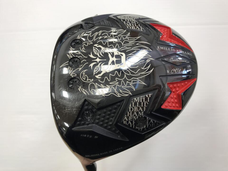 【中古】【訳あり】エミリッドバハマ Carlvinson CV8 ドライバー 10° Rフレックス 45.25インチ ATTAS KING 5 リシャフト品 Cランク 左利き用 EMILLID BAHAMA ゴルフクラブ ゴルフドゥ ゴルフ用品 GOLF DO 中