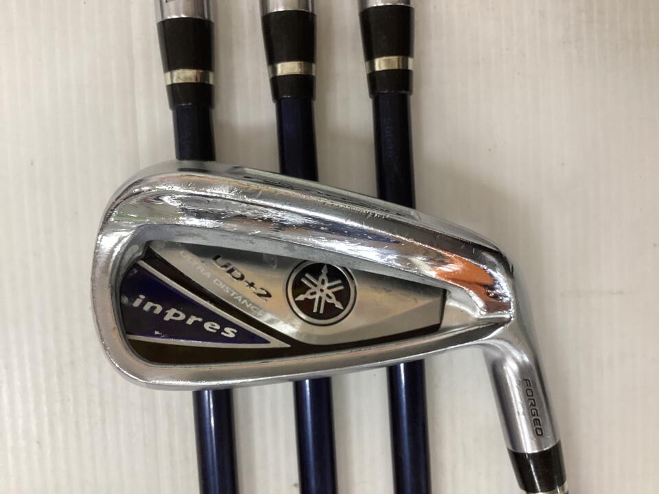 【中古】ヤマハ inpres UD+2 2019 アイアンセット Rフレックス 38.25インチ MX-519i Cランク 右利き用 YAMAHA ゴルフクラブ ゴルフドゥ ゴルフ用品 GOLF DO 中古ゴルフクラブ