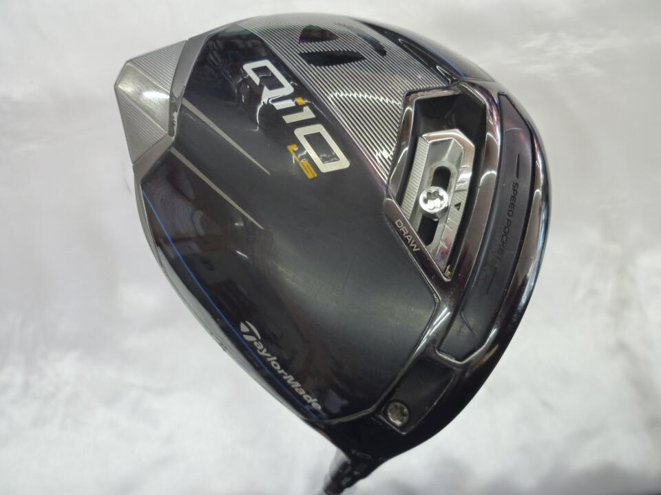 【中古】テーラーメイド Qi10 LS ドライバー 10.5° Sフレックス 45.25インチ スピーダ661　エボリューション　4 リシャフト品 Cランク 右利き用 Taylormade ゴルフクラブ ゴルフドゥ ゴルフ用品 GOLF D