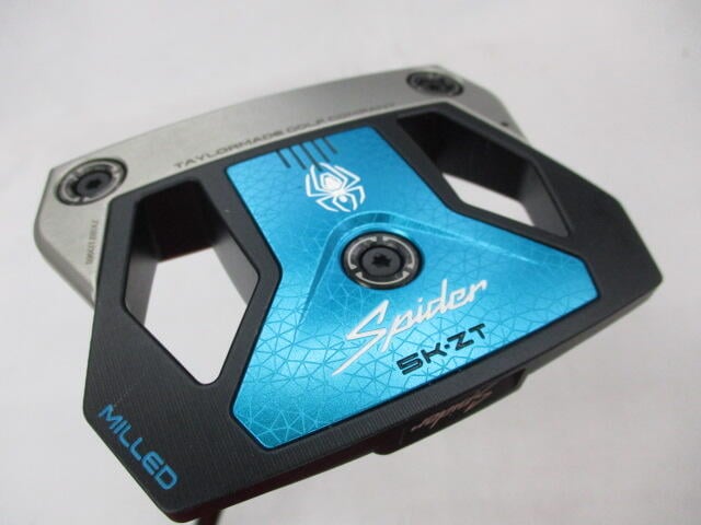 【中古】テーラーメイド Spider 5K-ZT STANDARD パター 34.0インチ ヘッドカバーあり KBS CT TOUR PUTTER(Black) Cランク 左利き用 Taylormade ゴルフクラブ ゴルフドゥ ゴルフ用品 GOLF DO 中古ゴルフクラブ