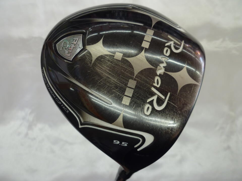 【中古】ロマロ Ray α ドライバー 9.5° Sフレックス 45.5インチ ヘッドカバーあり スピーダー661エボリューション　4 リシャフト品 Dランク 右利き用 RomaRo ゴルフクラブ ゴルフドゥ ゴルフ用品