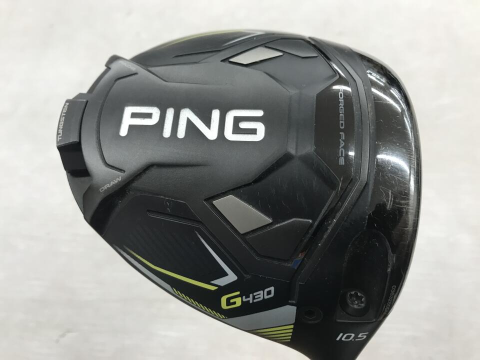 【中古】ピン G430 LST ドライバー 10.5° Sフレックス 45.25インチ ヘッドカバーあり TOUR2.0 65 BLACK リシャフト品 Cランク 右利き用 PING ゴルフクラブ ゴルフドゥ ゴルフ用品 GOLF DO 中古ゴルフクラ