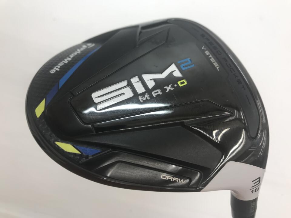 【中古】テーラーメイド SIM2 MAX-D フェアウェイウッド 3W 16° Sフレックス 43.0インチ ヘッドカバーあり ディアマナTB60 リシャフト品 Cランク 右利き用 Taylormade ゴルフクラブ シム2マックスD ゴ
