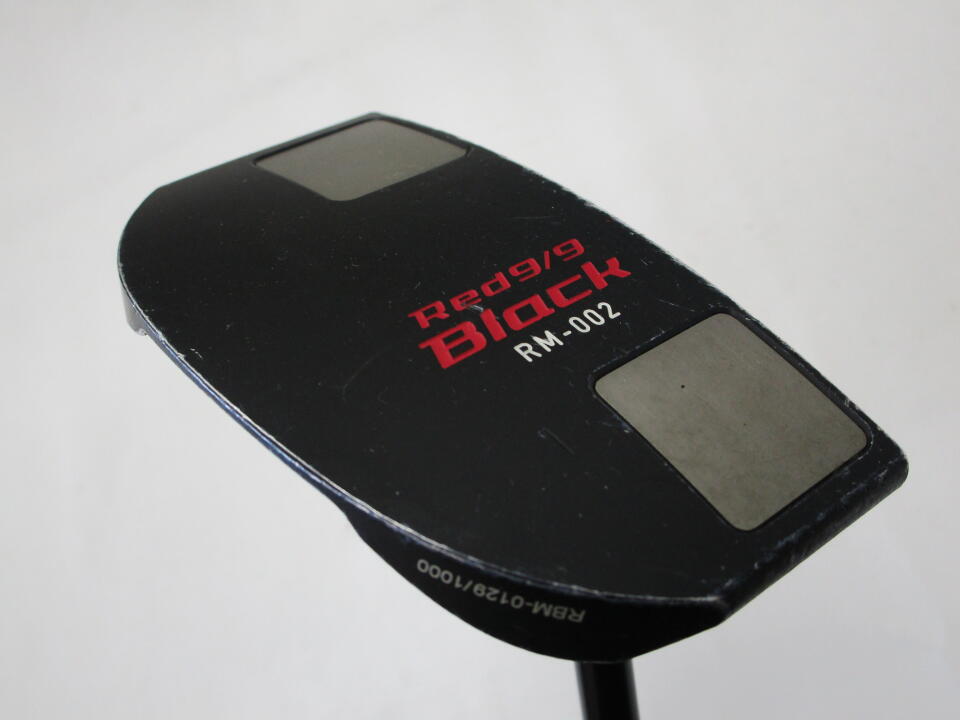 【中古】キャスコ Red 9/9 Black RM-002 パター 34.0インチ Red 9/9 Black Dランク 右利き用 Kasco ゴルフクラブ ゴルフドゥ ゴルフ用品 GOLF DO 中古ゴルフクラブ