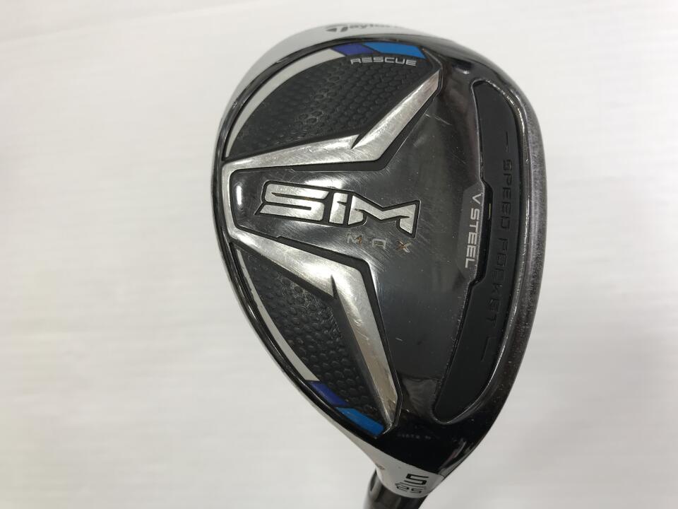 【中古】テーラーメイド SIM MAX ユーティリティ 25° Sフレックス 38.75インチ KBS MAX85 JP Dランク 右利き用 Taylormade ゴルフクラブ シムマックス ゴルフドゥ ゴルフ用品 GOLF DO 中古ゴルフクラブ