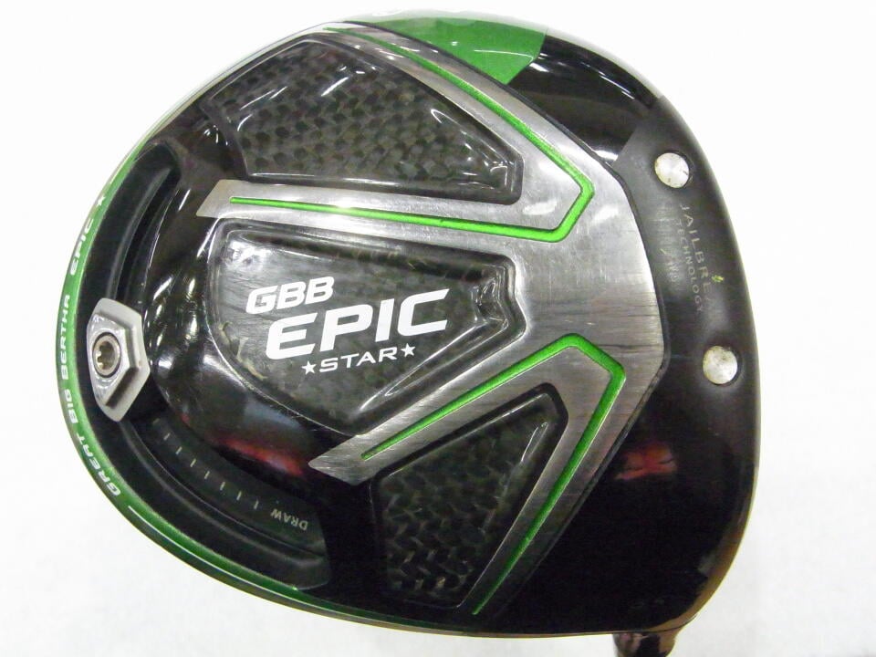 【中古】キャロウェイ GBB EPIC STAR ドライバー 9.5° Xフレックス 45.5インチ ヘッドカバーあり ◆リシャフト◆ツアーAD MD-6 リシャフト品 Dランク 右利き用 Callaway ゴルフクラブ エピックスター 7,940円