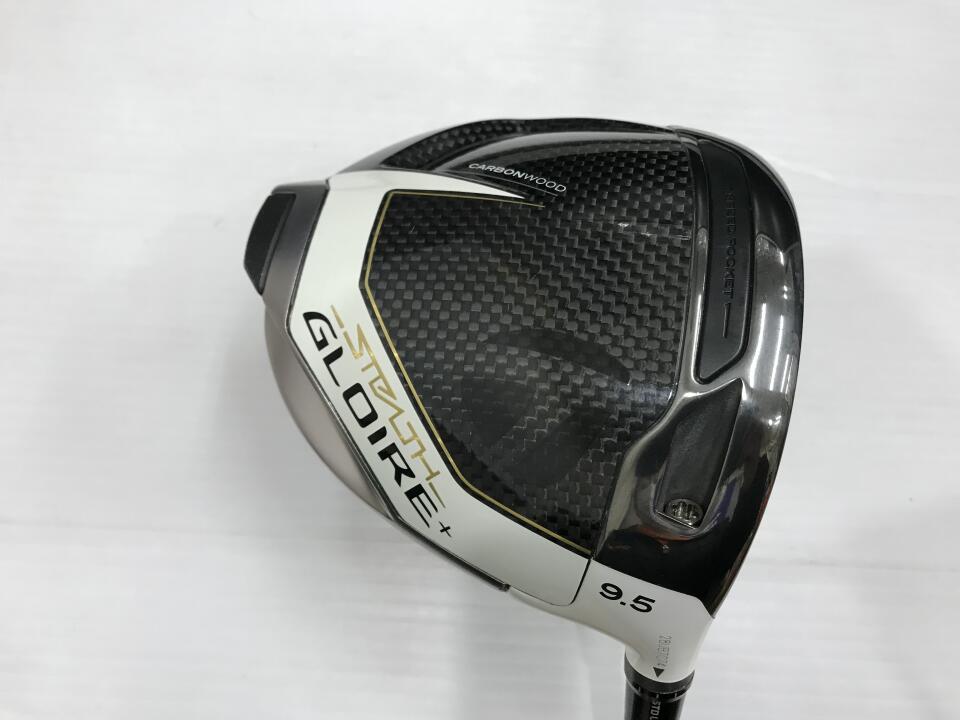 【中古】テーラーメイド STEALTH GLOIRE+ ドライバー 9.5° Sフレックス 45.25インチ ヘッドカバーあり ツア?AD　IZ6 リシャフト品 Cランク 右利き用 Taylormade ゴルフクラブ ステルスグローレプラス