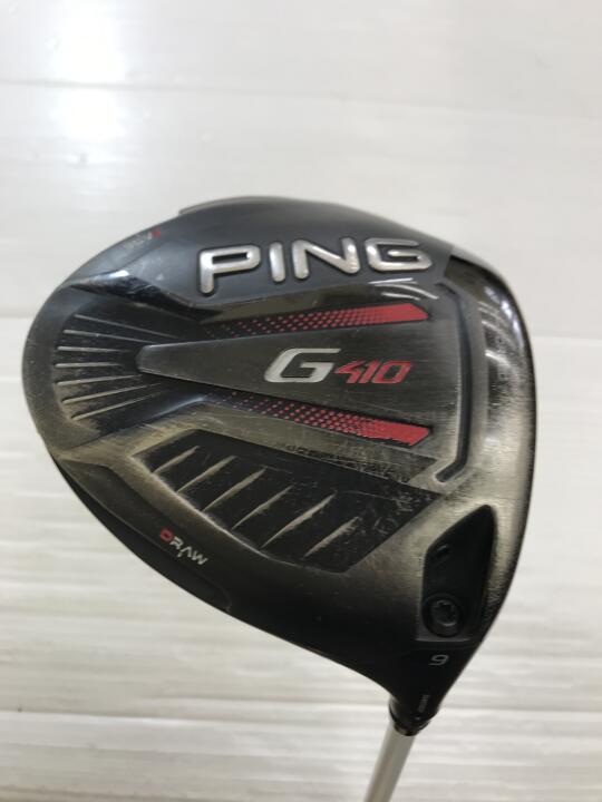 【中古】ピン G410 PLUS ドライバー 9° Sフレックス 45.5インチ ヘッドカバーあり FUBUKI J 50 リシャフト品 Dランク 右利き用 PING ゴルフクラブ G410プラス ゴルフドゥ ゴルフ用品 GOLF DO 中古ゴルフ