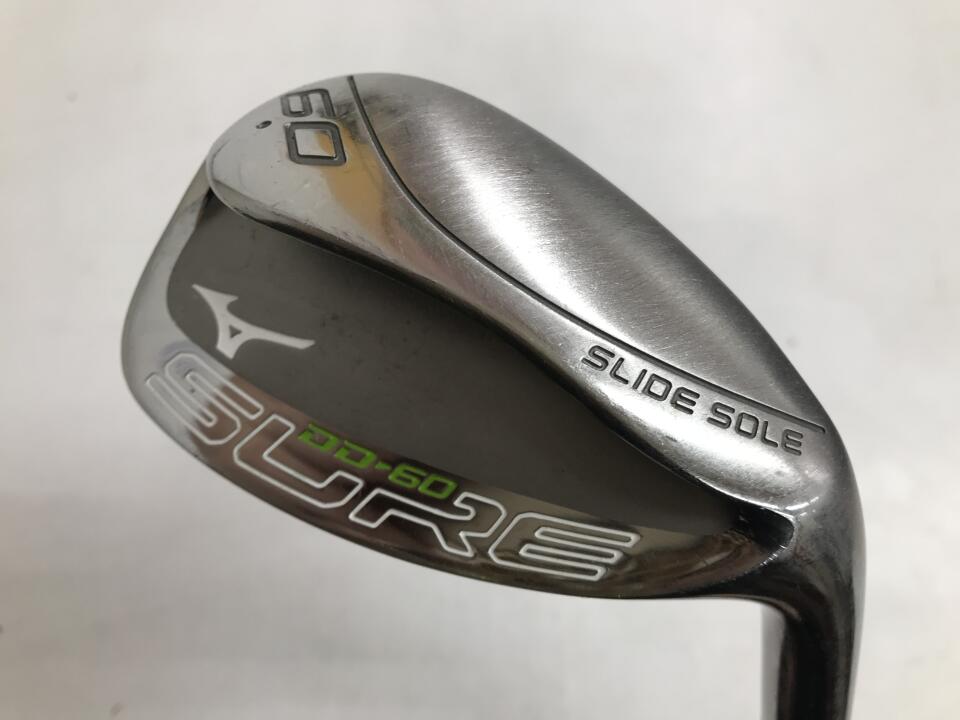 【中古】ミズノ SURE DD ウェッジ 60° WEDGEフレックス 35.25インチ NSプロ950GH HT Dランク 右利き用 MIZUNO ゴルフクラブ ゴルフドゥ ゴルフ用品 GOLF DO 中古ゴルフクラブ
